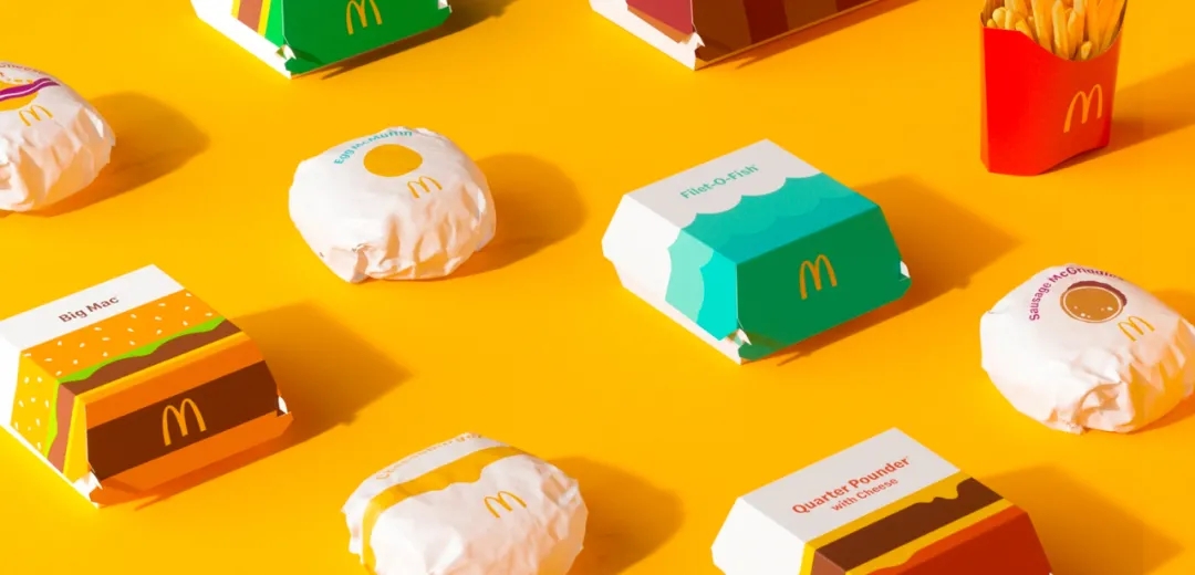 烘焙麦当劳打造全新品牌包装视觉系统，真是会玩